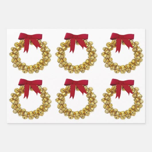 Weihnachtsbaumpapier Geschenkpapier Set (Vorderseite 3)