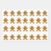 Weihnachtsbaumpapier Geschenkpapier Set (Vorderseite 2)