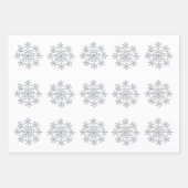 Weihnachtsbaumpapier Geschenkpapier Set (Vorderseite)