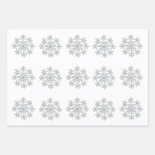 Weihnachtsbaumpapier Geschenkpapier Set (Vorderseite)