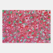 Weihnachtsbaumpapier Geschenkpapier Set (Vorderseite 3)