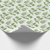 Weihnachtsbaumpapier | Green Geschenkpapier (Ecke)