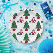 Weihnachtsbaumpapier Pappteller (Party)