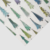 Weihnachtsbaumpapier Seidenpapier (Detail)