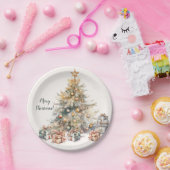 Weihnachtsbaumpapier-Teller Pappteller (Party)