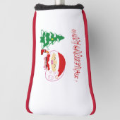Weihnachtsbaumpapier-Tischset Golf Headcover (Rotieren 90)