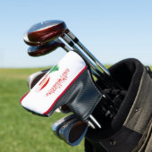 Weihnachtsbaumpapier-Tischset Golf Headcover (In Situ)