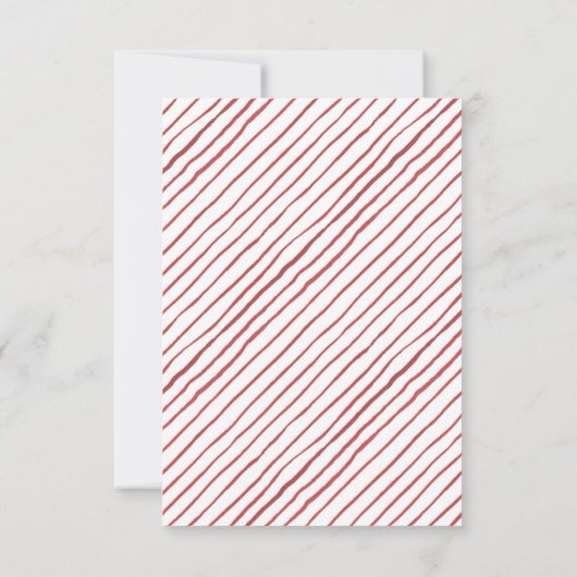 WeihnachtsbaumParty Einladung (Rückseite)