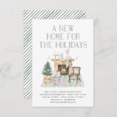 WeihnachtsbaumParty Einladung (Vorne/Hinten)