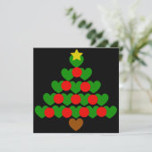 Weihnachtsbaumpartys Einladungen (Stehend Vorderseite)