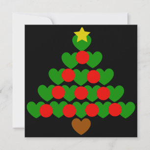 Weihnachtsbaumpartys Einladungen