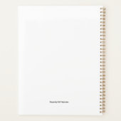 Weihnachtsbaumplaner (weiß) planer (Rückseite)