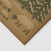 Weihnachtsbaumplantage Seidenpapier (Ausschnitt)