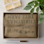 Weihnachtsbaumplantage Seidenpapier (Geschenk)