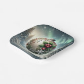 Weihnachtsbaumplatten Pappteller (Gewinkelt)