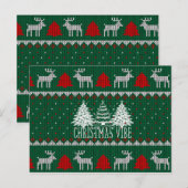 Weihnachtsbaumpost Postkarte (Vorne/Hinten)