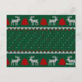 Weihnachtsbaumpost Postkarte (Rückseite)