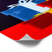 Weihnachtsbaumposter für Ihre Wand Poster (Ecke)