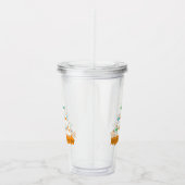 Weihnachtsbaumpyramide aus Weihnachtsschneemännern Acryltrinkbecher (Rechts)