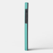 Weihnachtsbaumpyramide aus Weihnachtsschneemännern Case-Mate iPhone Hülle (Rückseite / Links)