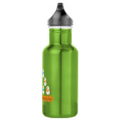 Weihnachtsbaumpyramide aus Weihnachtsschneemännern Edelstahlflasche (Rechts)
