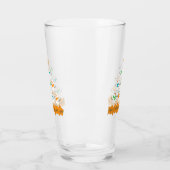 Weihnachtsbaumpyramide aus Weihnachtsschneemännern Glas (Links)