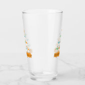 Weihnachtsbaumpyramide aus Weihnachtsschneemännern Glas (Rechts)
