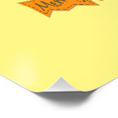 Weihnachtsbaumpyramide aus Weihnachtsschneemännern Poster (Ecke)