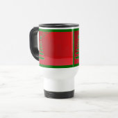 Weihnachtsbaumreise Mug Reisebecher (Vorderseite Links)