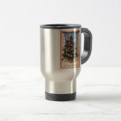 Weihnachtsbaumreise Mug Reisebecher (VorderseiteRechts)