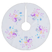 Weihnachtsbaumrock des polyester weihnachtsbaumdecke (Vorderseite)