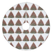 Weihnachtsbaumrock Fleece Weihnachtsbaumdecke (Vorderseite)