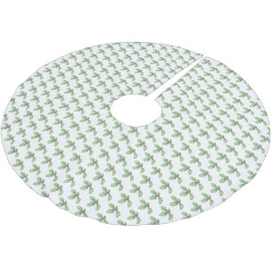Weihnachtsbaumrock - Holly Jolly Polyester Weihnachtsbaumdecke