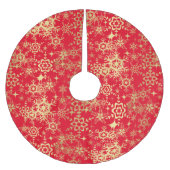 Weihnachtsbaumrock Polyester Weihnachtsbaumdecke (Vorderseite)