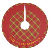 Weihnachtsbaumrock Polyester Weihnachtsbaumdecke (Vorderseite)