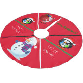 Weihnachtsbaumrock Polyester Weihnachtsbaumdecke (Schrägansicht)