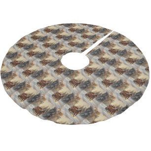 Weihnachtsbaumrock Polyester Weihnachtsbaumdecke