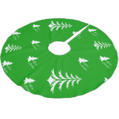 Weihnachtsbaumrock Polyester Weihnachtsbaumdecke (Schrägansicht)