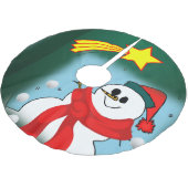 Weihnachtsbaumrock Polyester Weihnachtsbaumdecke (Schrägansicht)