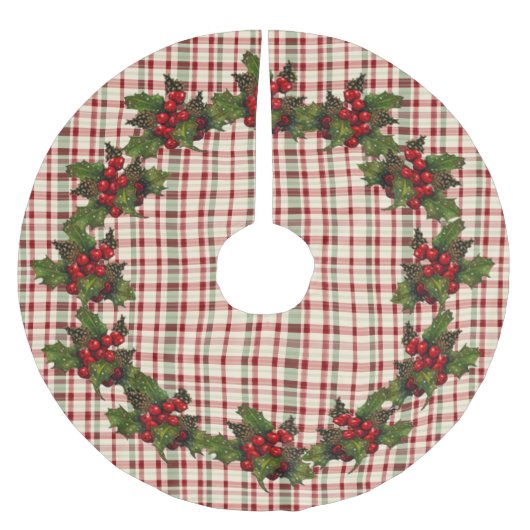 Weihnachtsbaumrock Polyester Weihnachtsbaumdecke (Vorderseite)