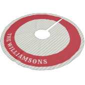 Weihnachtsbaumrock Polyester Weihnachtsbaumdecke (Schrägansicht)