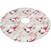 Weihnachtsbaumrock Polyester Weihnachtsbaumdecke (Schrägansicht)