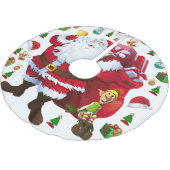 Weihnachtsbaumrock Polyester Weihnachtsbaumdecke (Schrägansicht)