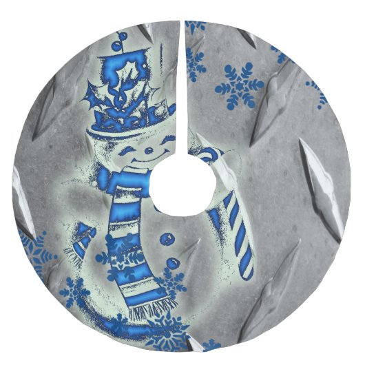 Weihnachtsbaumrock Polyester Weihnachtsbaumdecke (Vorderseite)