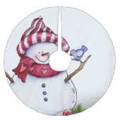 Weihnachtsbaumrock Polyester Weihnachtsbaumdecke (Vorderseite)