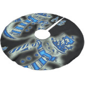 Weihnachtsbaumrock Polyester Weihnachtsbaumdecke (Schrägansicht)