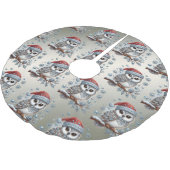 Weihnachtsbaumrock Polyester Weihnachtsbaumdecke (Schrägansicht)