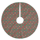 Weihnachtsbaumrock Polyester Weihnachtsbaumdecke (Vorderseite)