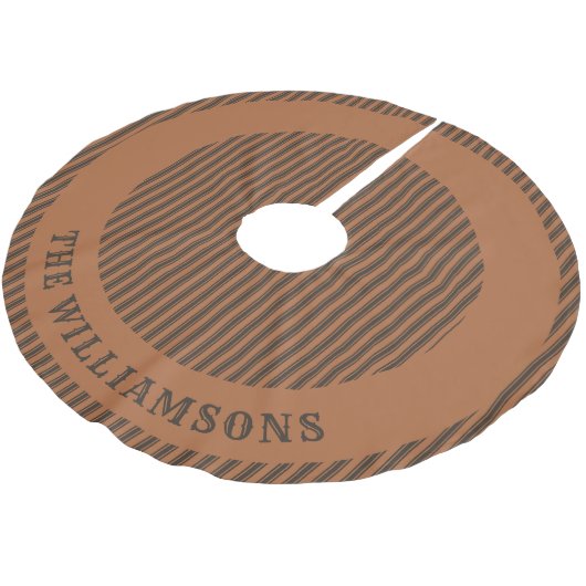 Weihnachtsbaumrock Polyester Weihnachtsbaumdecke (Schrägansicht)