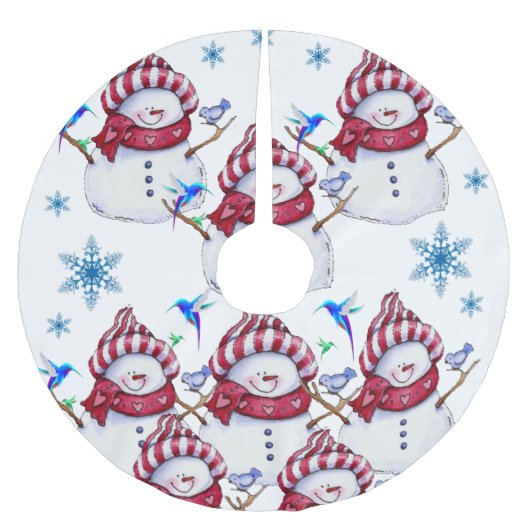 Weihnachtsbaumrock Polyester Weihnachtsbaumdecke (Vorderseite)